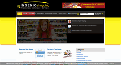Desktop Screenshot of ingenioshopping.es